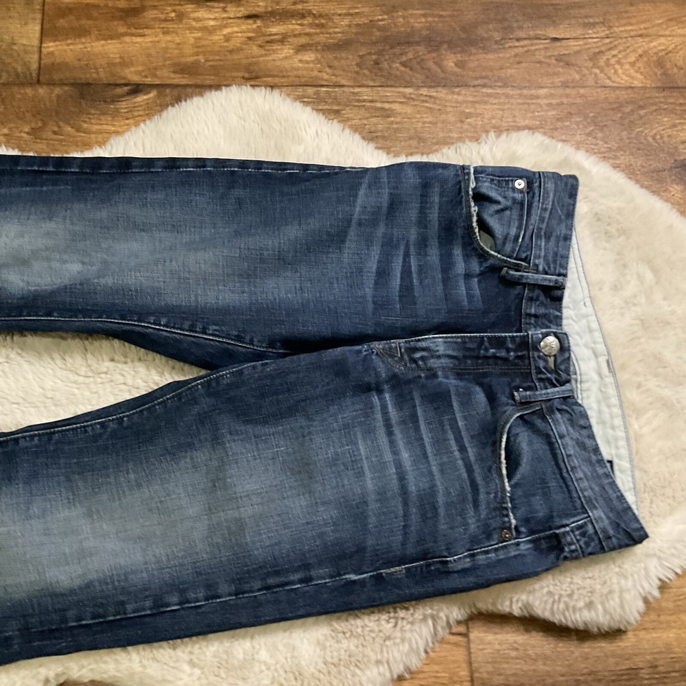 Agave Denim Jeans Pragmatist Dark Wash Size 29 34" Inseam Slim - Picture 3 of 12